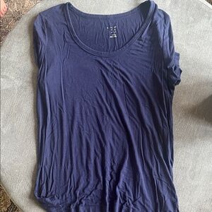 a new day Deep Blue Short Sleeve Tee